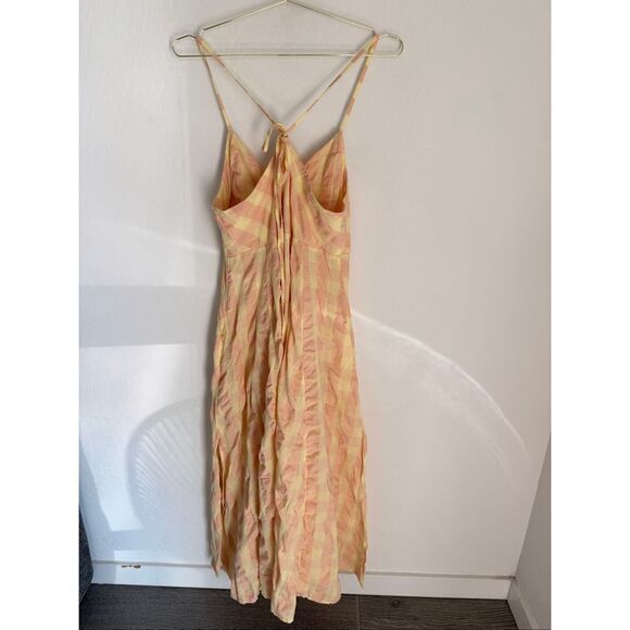 FREE PEOPLE Via Midi Dress Size Large NWOT - Picture 10 of 11